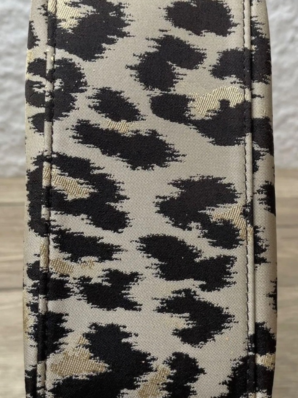 CHRISTIAN DIOR Mizza Leopard Lunch Box Bag DiorTravel Nomad w/dusty - Picture 6 of 16